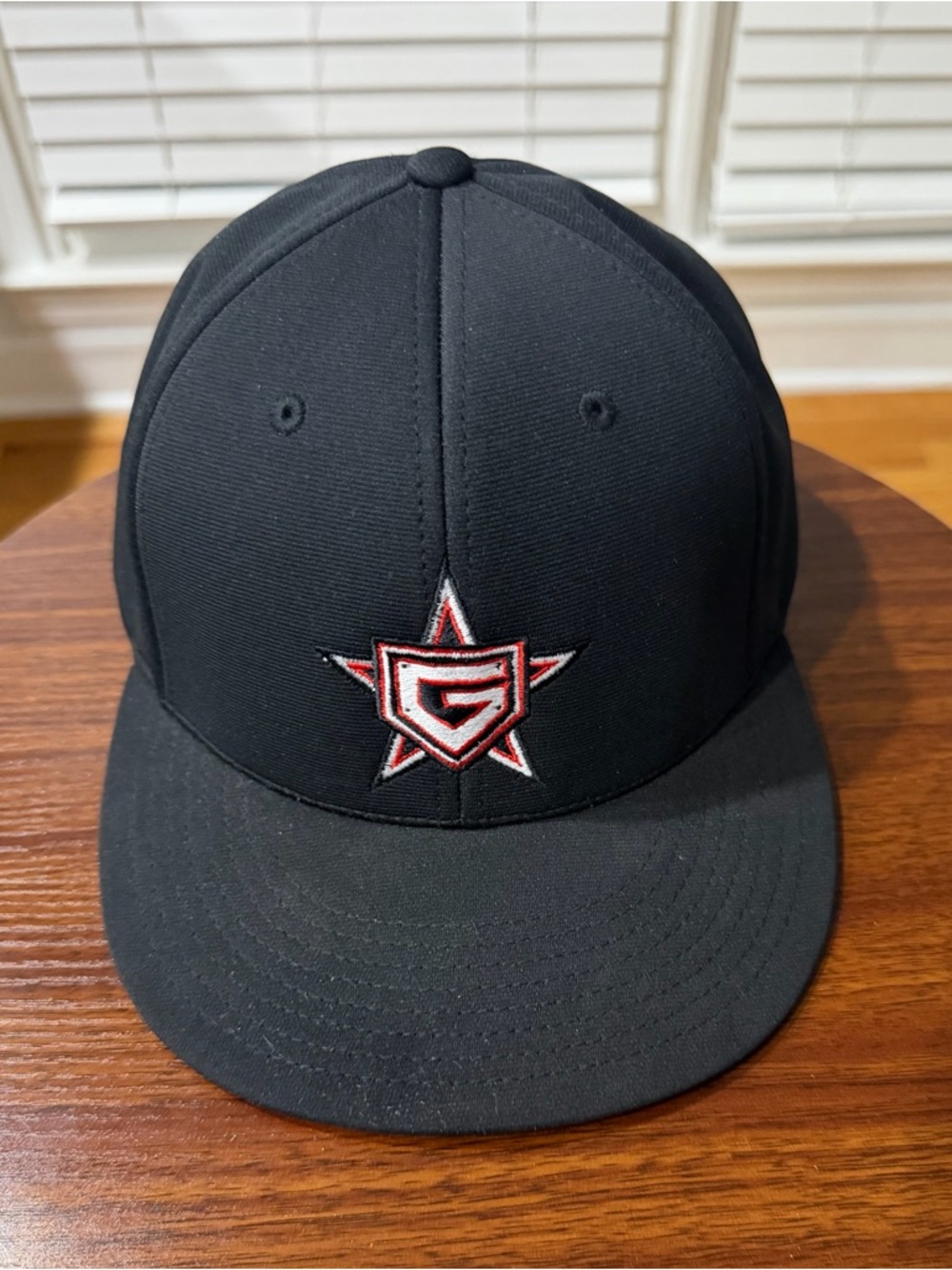 Pulse Black Basebsll Hat with Yellow Accent Branding